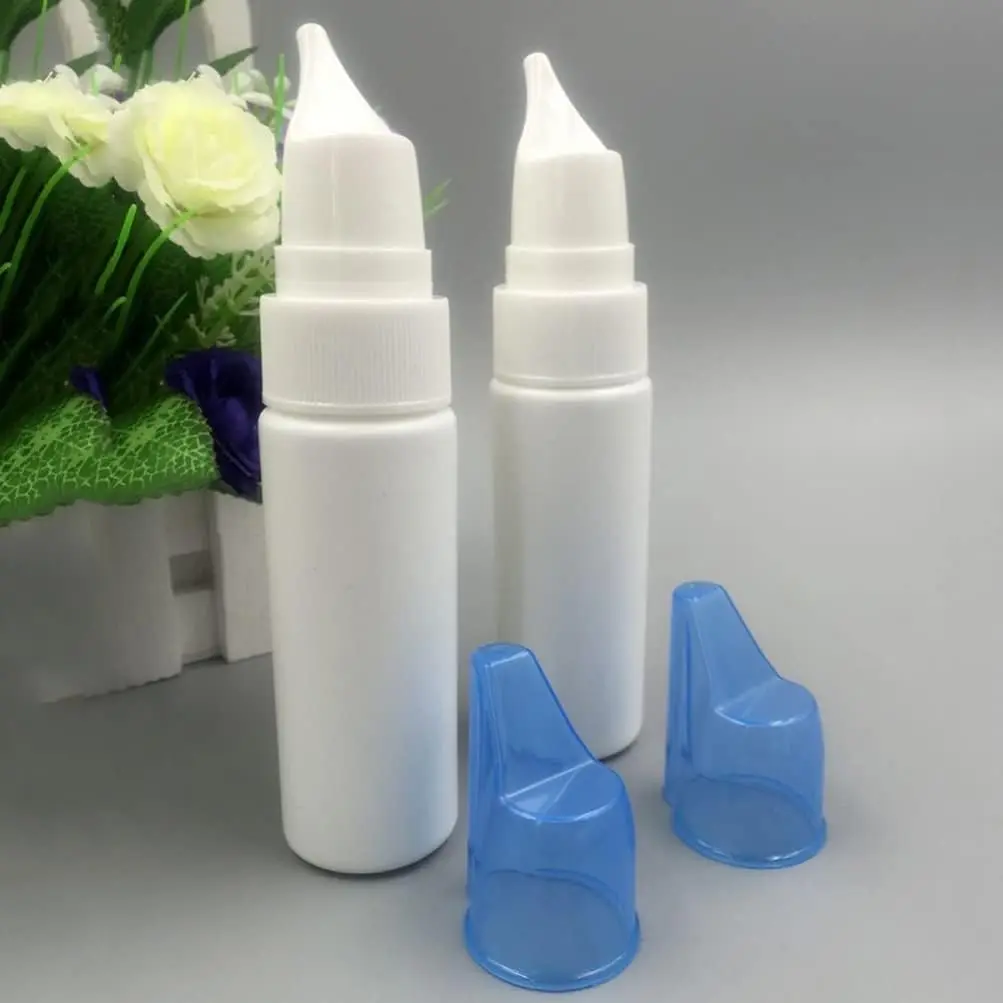 Nasal Irrigator Nose Wash Cleaner Bottle Spray Water Bottle Fine Mist Atomizer Portable Liquid Empty Container Travel Refillable