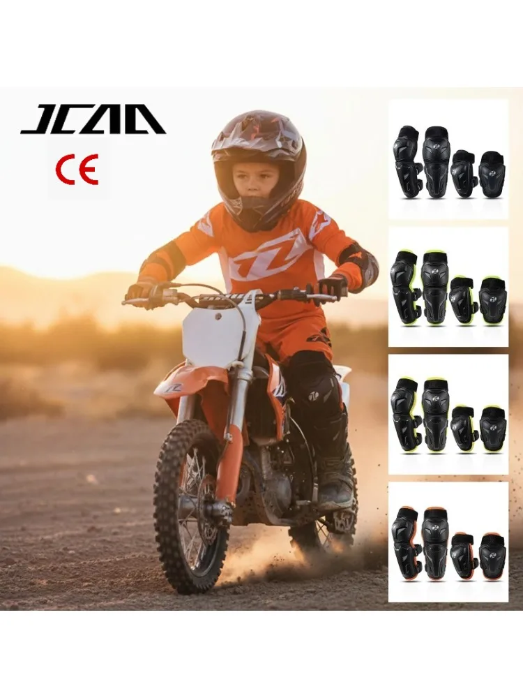 AliExpress NONE Anti-Fall Kids Knee Elbow Pads Set, Adjustable Motocross Safety Guards, Durable Children Riding Protective Gear for Bicycle  MTB