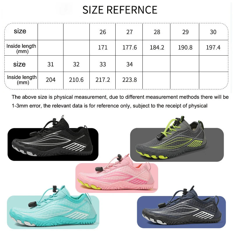 Summer Children Anti-slip Breathable Quick-Dry Water Shoes Elastic Beach Shoes for Kids Suit Outdoor Running Surfing Water Sport