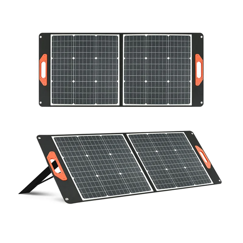 New Photovoltaic Pv Module 100W 200W 300W Waterproof Solar Power Supply System Portable Folding Mono Solar Panel For House