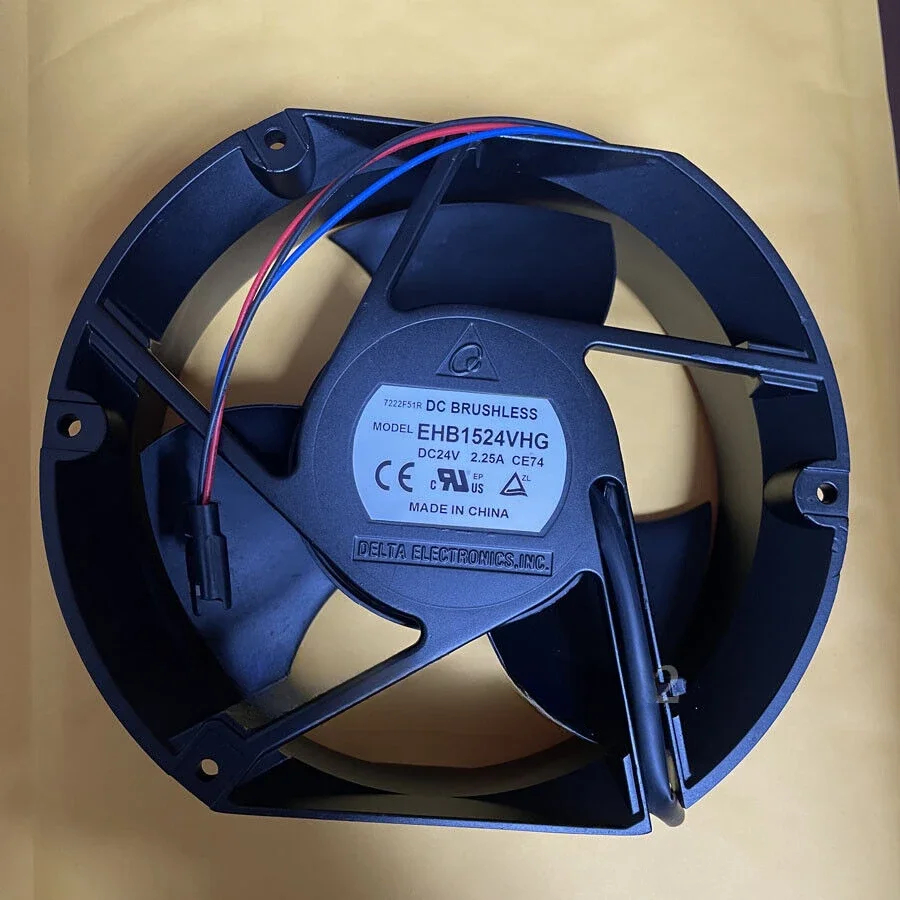 Delta EHB1524VHG 17CM 17050 24V 2.25A 24V 3-wire  large air volume inverter fan