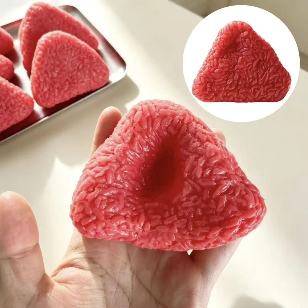 Plasticity Rice Balls Squeeze Anxiety Relief Kneading TPR Fidget Super Soft Comfortable Sensory Stress Ball Office Desk