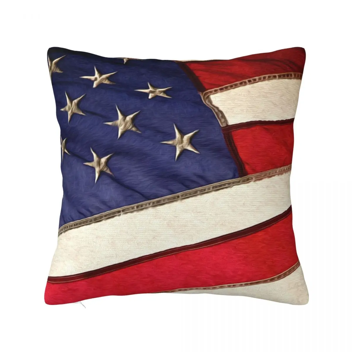 

Patriotic American Flag Throw Pillow Christmas Pillow Cases New year Pillow Cases Decorative Cushion Child