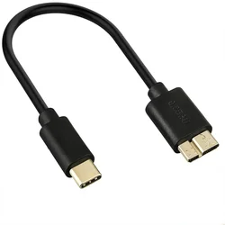 USB Type C 3.1 To Micro B 3.0 Cable for Samsung NOTE 3 S5 2.5inch Hard Disk Cable Tablet Micro B Cable PC Accessories