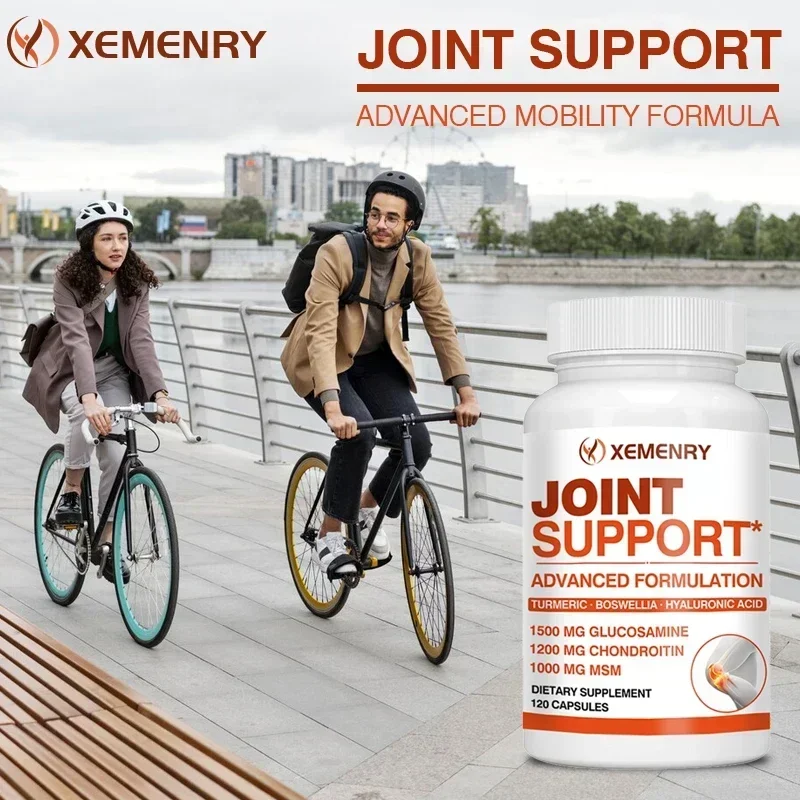 Joint Support Capsules Supplement - Turmeric, Repair Joint Damage, Enhance Immunity, Strengthen Cartilage and Muscle Health