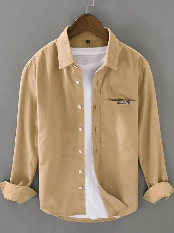 

Мужская длинная светящаяся свободная повседневная универсальная куртка в стиле ретро в стиле ретро, трендовая, износостойкая, из полиэфирного волокна, противоскользящая...