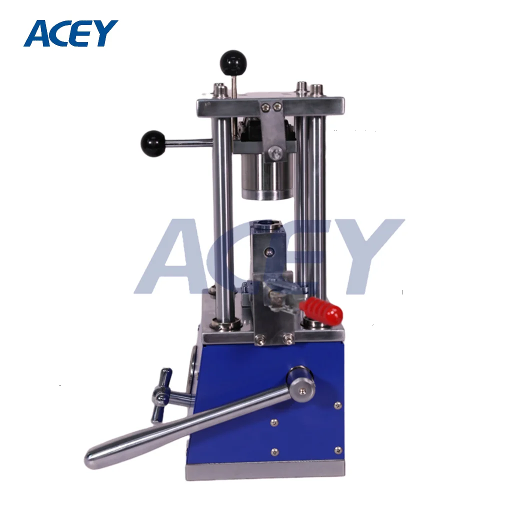 Manual Cylindrical Battery Sealing Machine for Laboratory Research