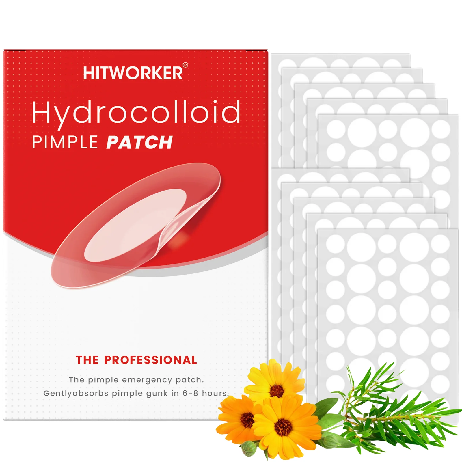 360/108 Pieces/Box Water-Based Acne Patch Set - Deep Cleansing High-Quality Water-Based Acne Stickers, Gentle and Skin Friendly