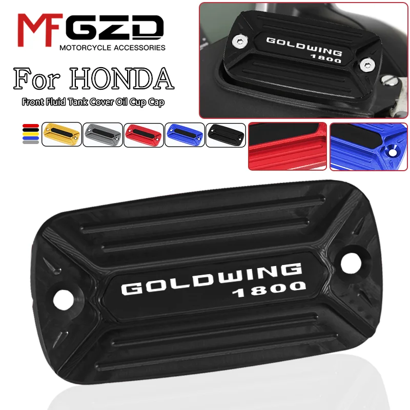 

For HONDA Goldwing 1800 GOLDWING1800 GL1800 2001-2012 Motorcycle CNC Front Brake Clutch Cylinder Fluid Reservoir Cover gl1800