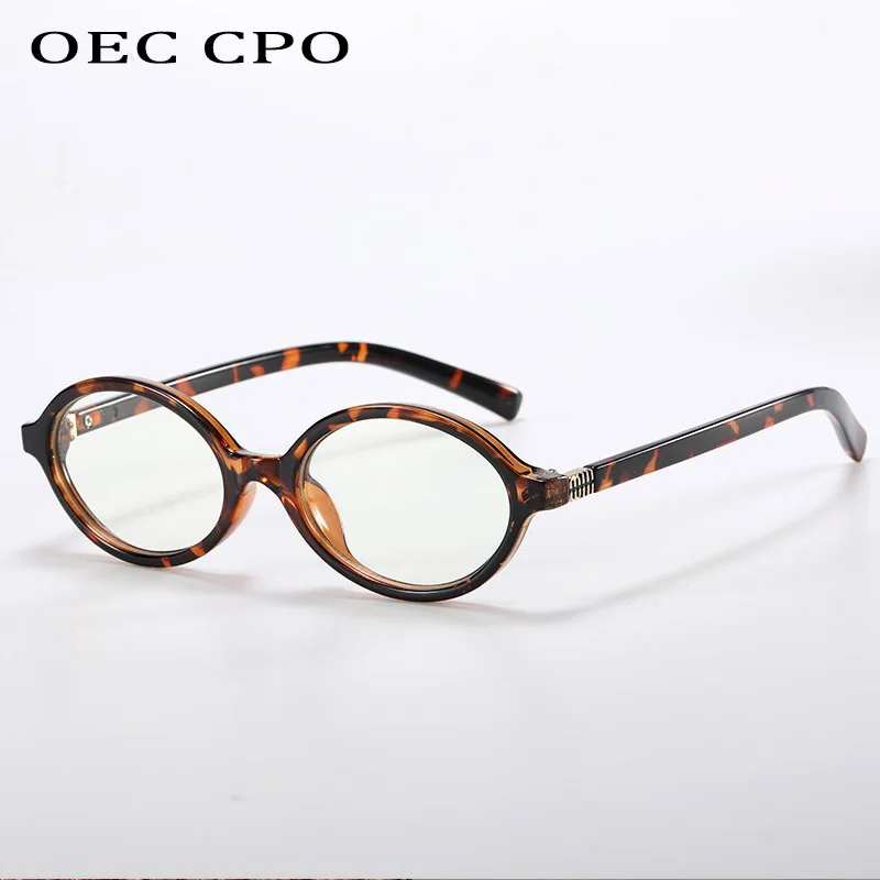 

Transparent Anti-blue Light Glasses Frame Women Men Computer Oval Eyeglass Unisex Retro Optical Eyewear Frames Spectacle
