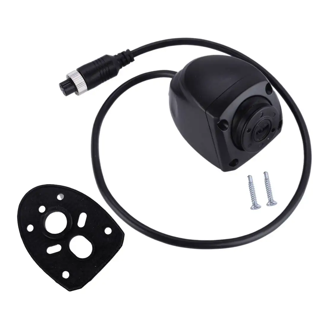 4Pin Side AHD 1080P Reversing Camera 120°  Wide View Angle IP68 Waterproof for Caravan RV Camper Truck Van Bus Trailer Boat Ship