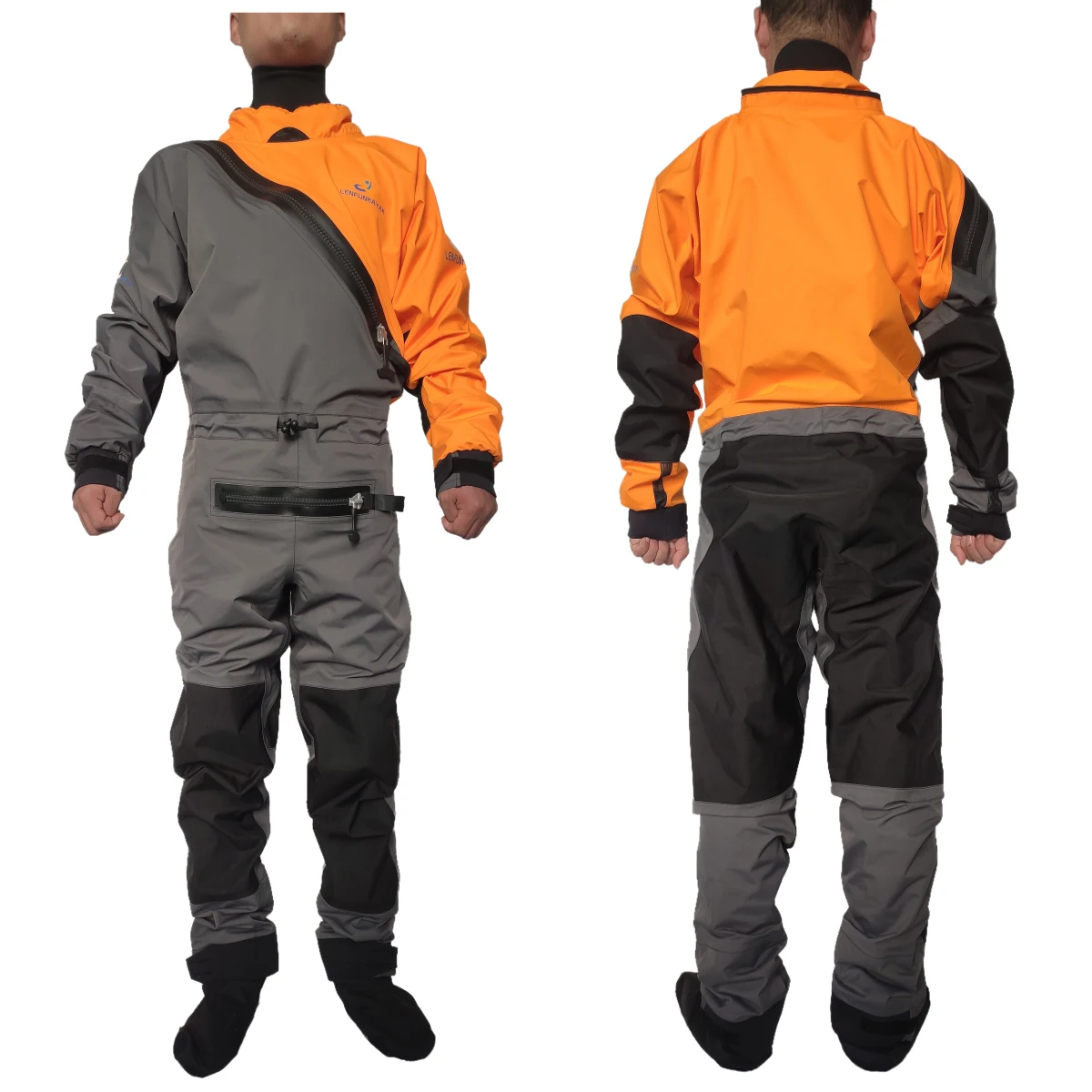 

Men's Drysuit For Kayak SUP kitesurfing Kayaking Surfing Paddling Dry Suit Waterproof Breathable Chest Wader Top Cloth