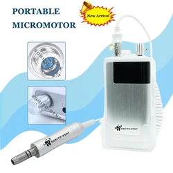 Dental Lab Equipments Polishing Brushless Micromotor Portable Electric Micro Motor Nail Jewelry Polisher Odontología 35000RPM