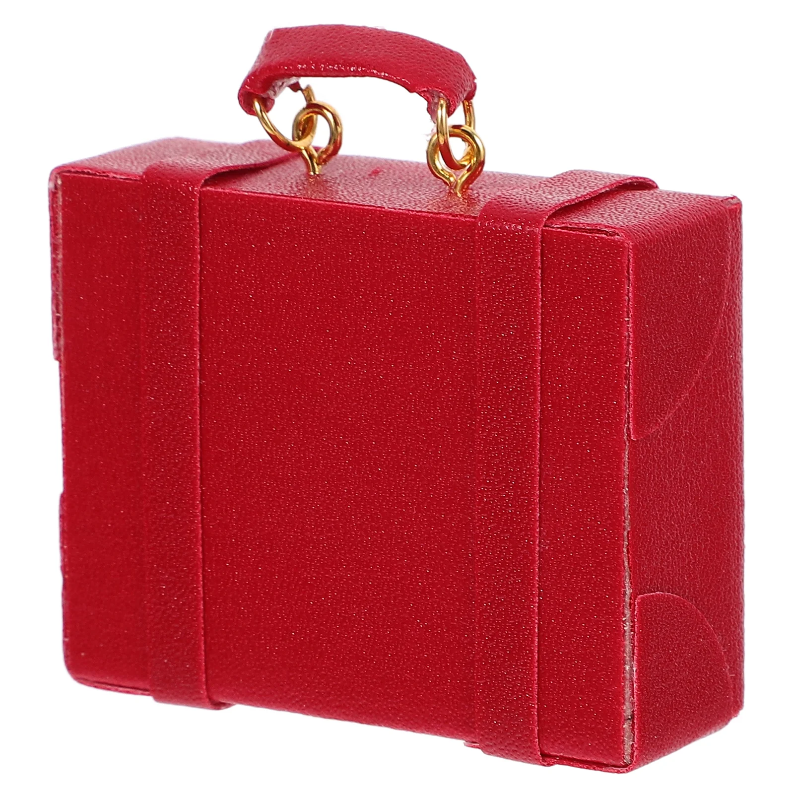 House Briefcase Mini เครื่องประดับตกแต่ง Miniature กระเป๋าเดินทาง Room