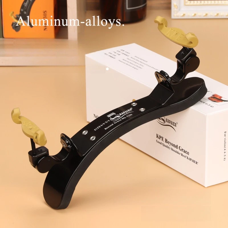 1/2 1/4 3/4 4/4 Violin Shoulder Rest 360 ° Rotatable Violin Shoulder Pads Adjustable Support Holder Aluminum Alloy Music Parts