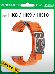 For HK9 Ultra 2 MAX Strap Smart Watch HK10 ULTRA 3 HK10 PRO Plus HK8 PRO MAX Smartwatch Band HK9 PRO PLUS Sport Nylon Bracelet