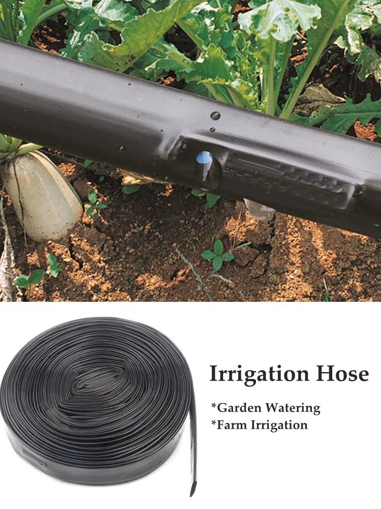 50m 16mm Garden Drip Irrigation Hose Fruit Tee Greenhouse Irrigation Pipe Drip Tape Drip Irrigation Hose