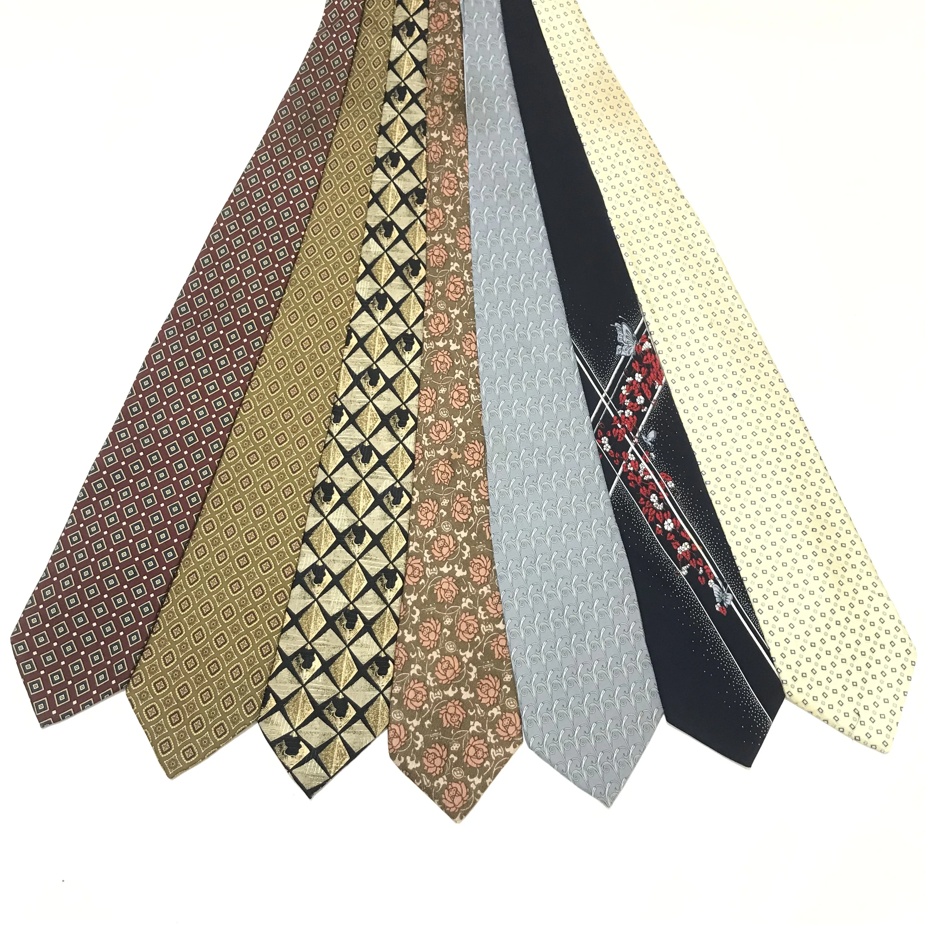 gravata-casual-estampada-vintage-para-camisa-estilo-universitario-e-business-casual-jh72-de-seda-largura-media-para-o-verao