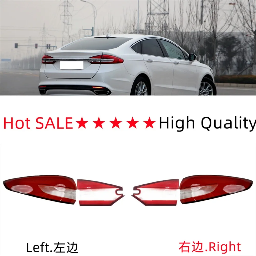 For Ford Mondeo 2017-2020 Year Rear Taillight Cover Transparent Lampshade Tail Light Lens Shell Body Kit Accessories