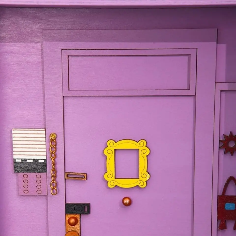 Roxo Porta Amigos Chave Titular, Pendurado Caixa De Madeira, Cabide De Madeira, Organizador De Rack De Armazenamento, Prateleira, Casa Decoração Da