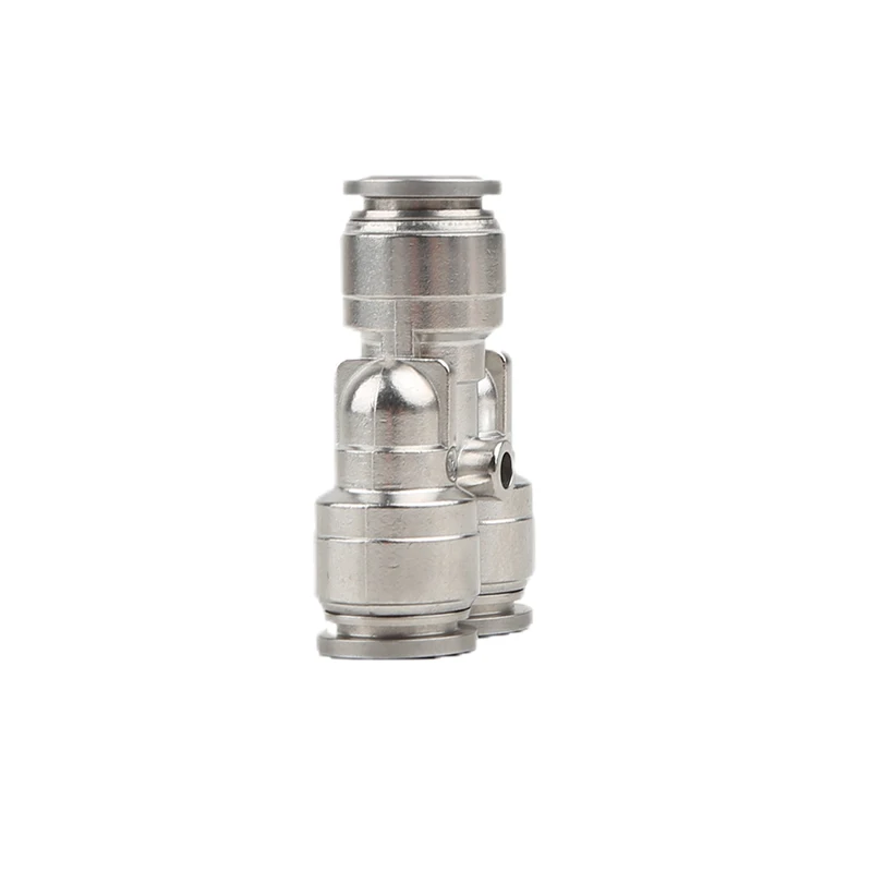 

1PCS Pneumatic Fittings PY4 PY6 PY8 PY10 PY12 PY14 PY16 Air Piping Y Adapters One Touch Quick Release Fitting Connector
