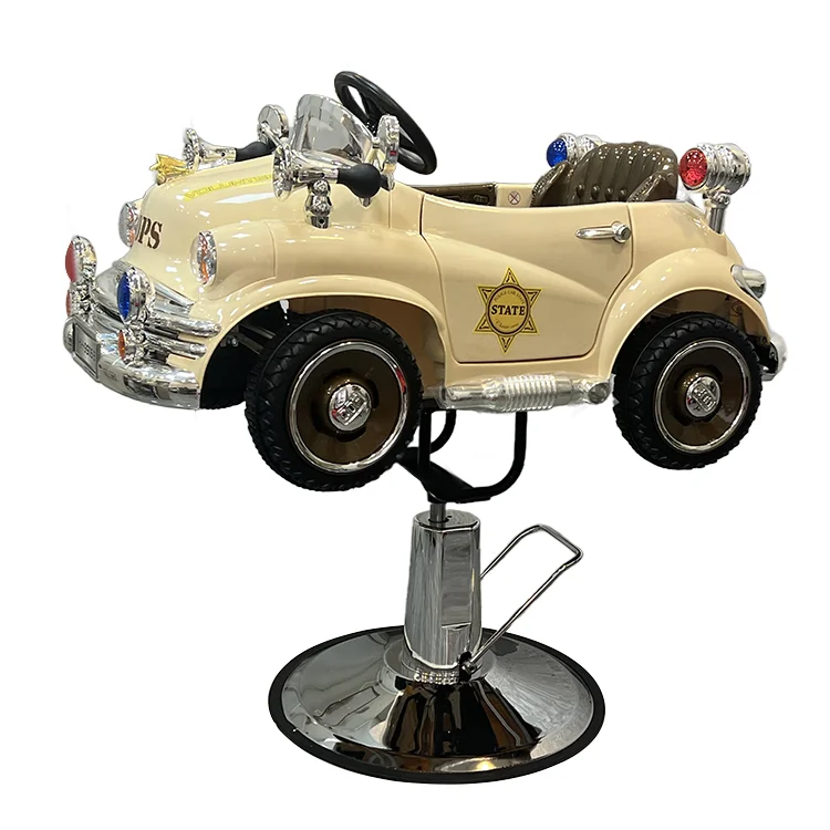 Kids Car Yellow Hair Salon Chair Hair Salon Chair Car For Kids Retro Barber Chair Kids