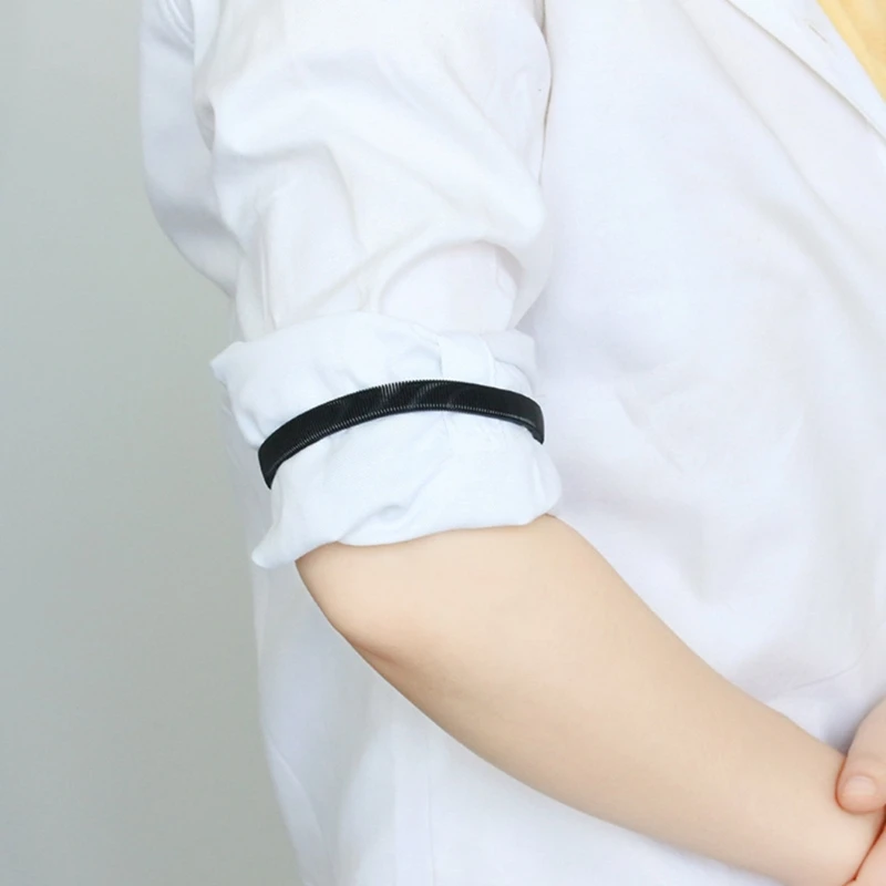 2 шт., панк-рубашка с держателем на рукаве, эластичная манжета, браслет, регулируемая повязка для взрослых T8NB