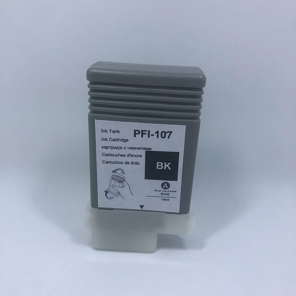 PFI-107 PFI107 Empty Refillable Ink Cartridge With Chip For Canon iPF670 iPF680 iPF685 iPF770 iPF780 iPF785