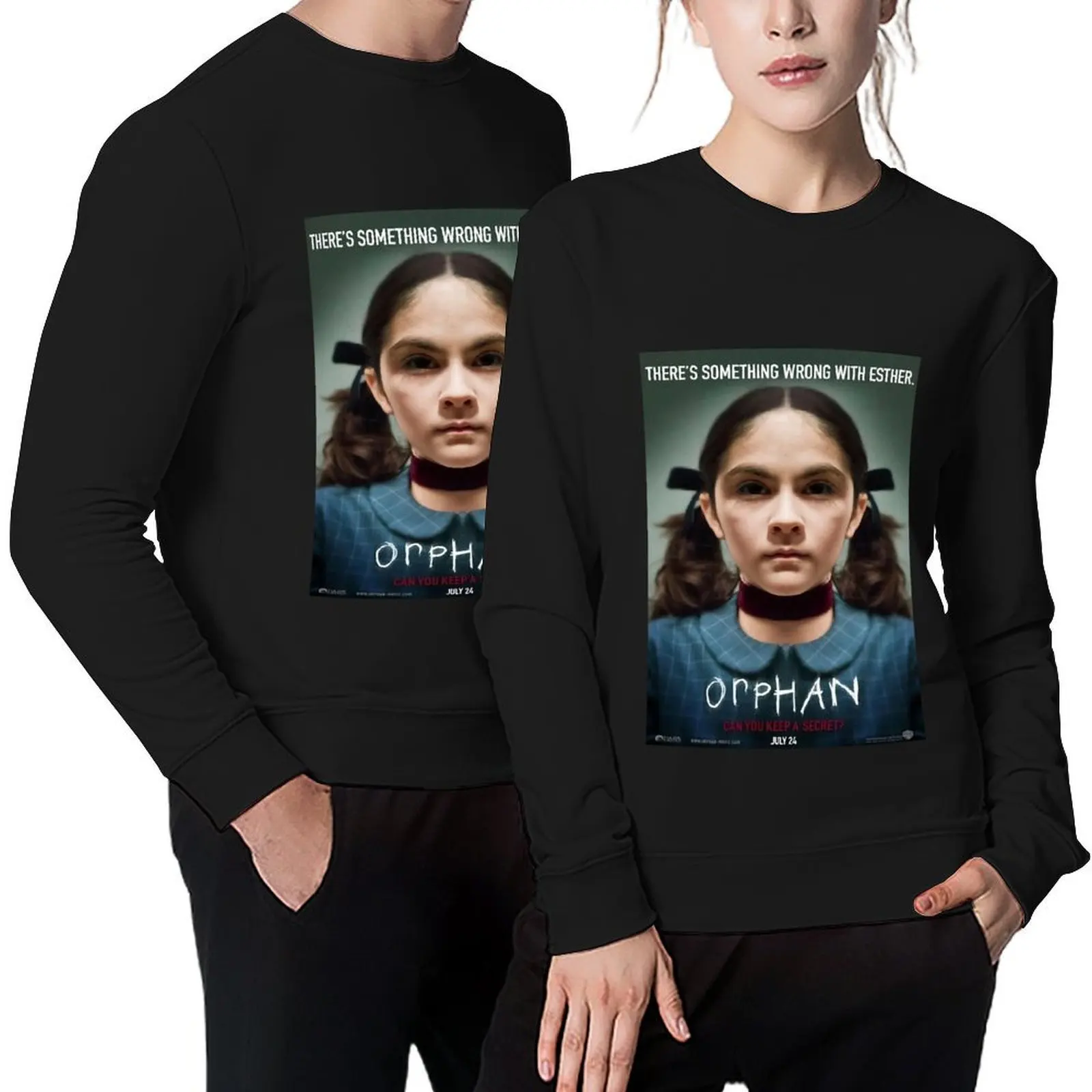 

Orphan Movie Poster Pullover autumn new products japanese style fashion men men's sweat-shirt sweatshirt male