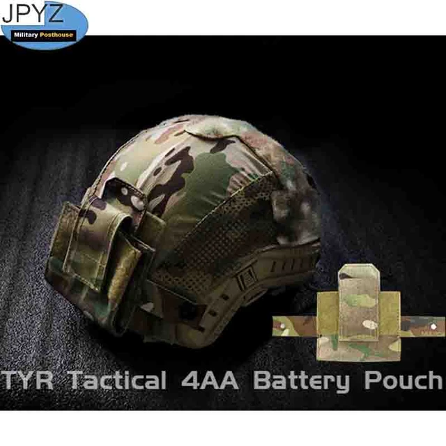 Tactical 4AA Battery Pouch Which Is A Tactical Bag For Helmet Batteries -  AliExpress 18