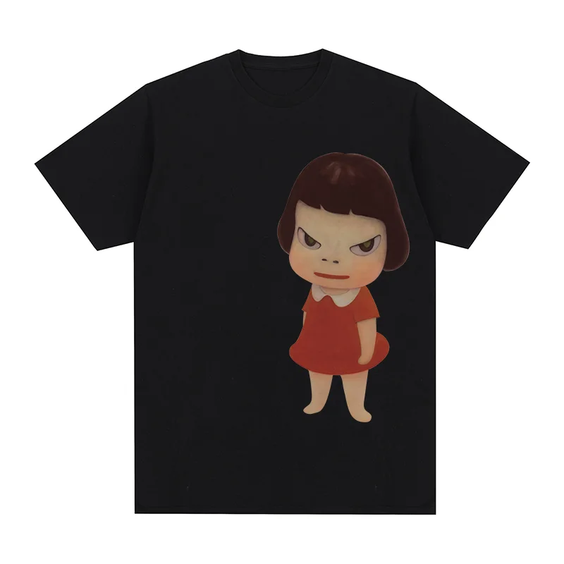 Yoshitomo Nara Vintage T-shirt Cute Girl Cotton Men T shirt New Tee Tshirt Womens Tops