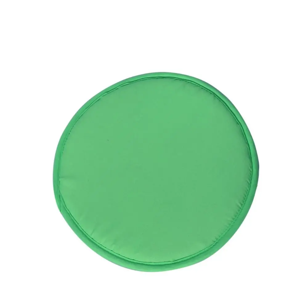 

Мягкая круглая подушка для стула из губчатой ткани, однотонная, моющаяся, 30 см, защита от загрязнений, для офиса