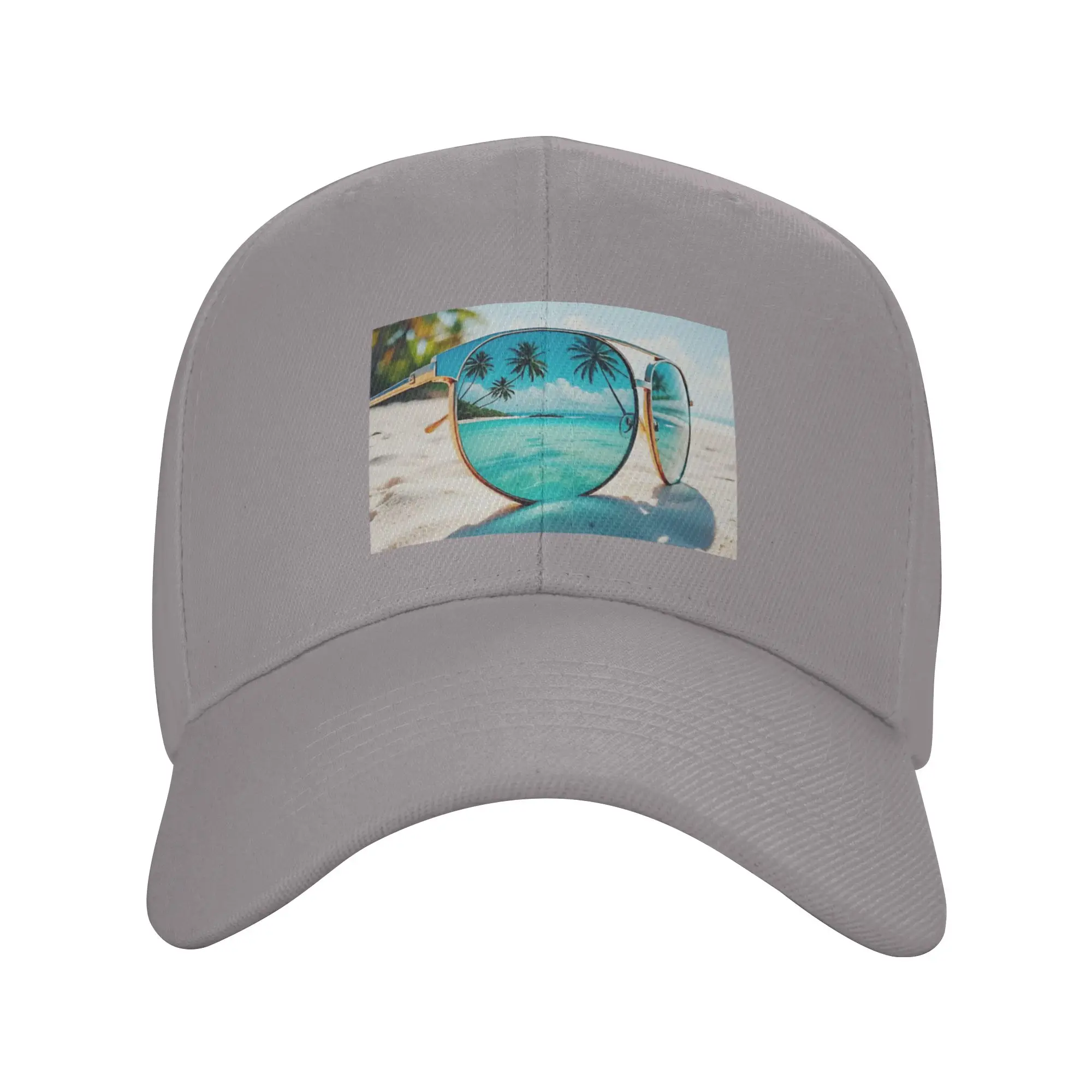 Hot Sale Reflections of Paradise Baseball Cap  Oversized Men's Summer Cap  Fitness Activity Men's Summer Cap