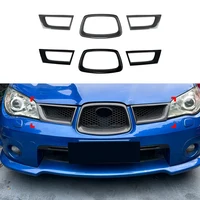 Rejilla de capó delantero para coche, parrilla de parachoques de carreras, accesorios exteriores para Subaru Impreza WRX STI 2006-2007-AD39