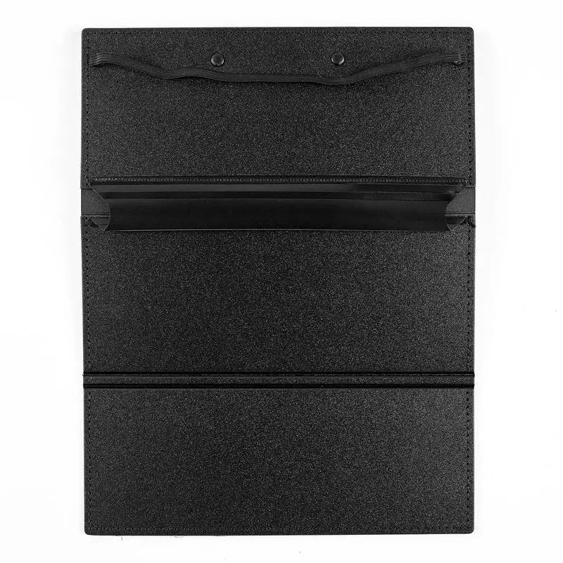 Nurse Folding Clipboard Portable Nurse Clip Boards 9.48in Black Clipboard Folders Office Supplies For Doctors Nursing Students