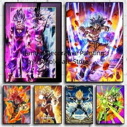 Canvas Printing Dragon Ball Anime Goku Vegeta Room Home Picture Decor Gifts Prints Decoration Paintings Poster Cartoon Character