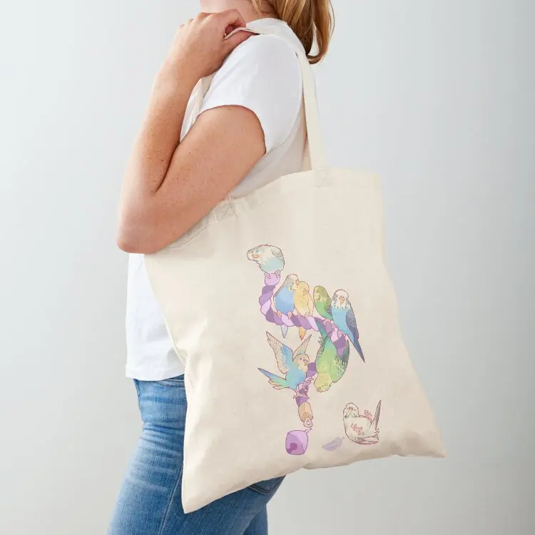

Budgie bunch grape froyo flavored Tote Bag large tote bag tote bag women ecological bags university shopper