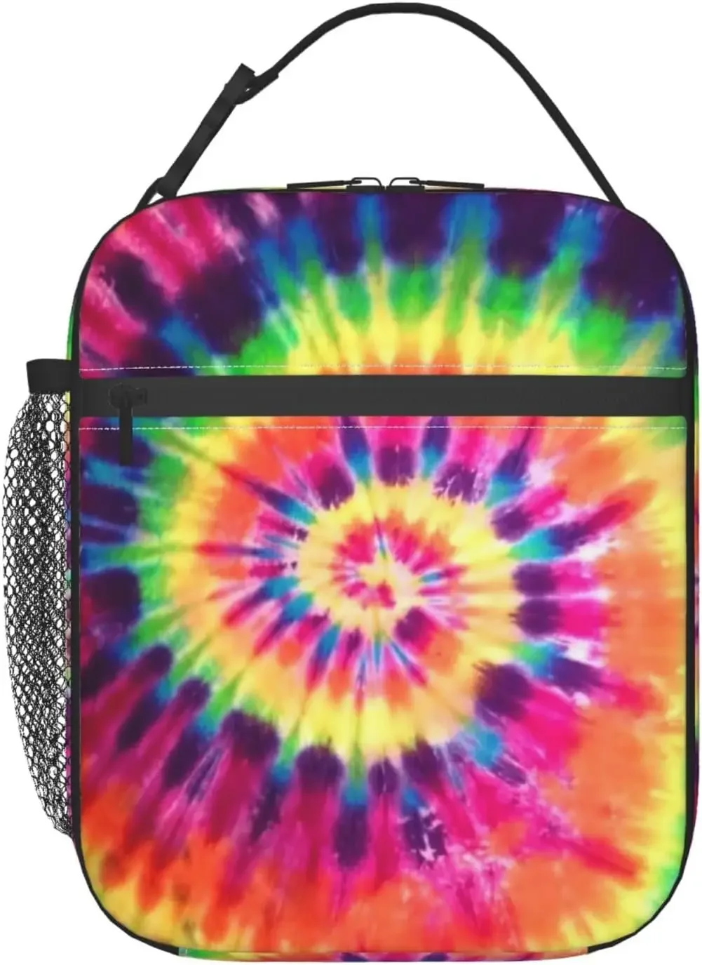 ucoto Tie Dye Lunch Box Gifts For Men Women Big Lunch Bag For Office Work Picnic Reusable Portable Insulated Meal Bag