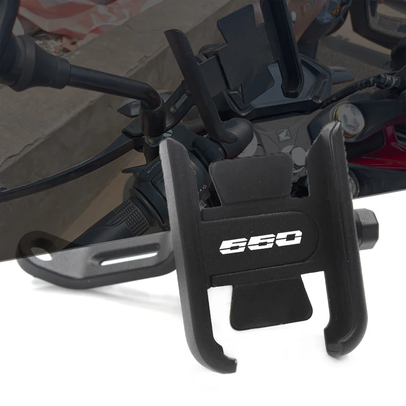 

Motorcycle Phone Holder Accessories Fit For 660 2021 2022 2023 Trident660 GPS CNC Aluminum Mobile Stand Holder