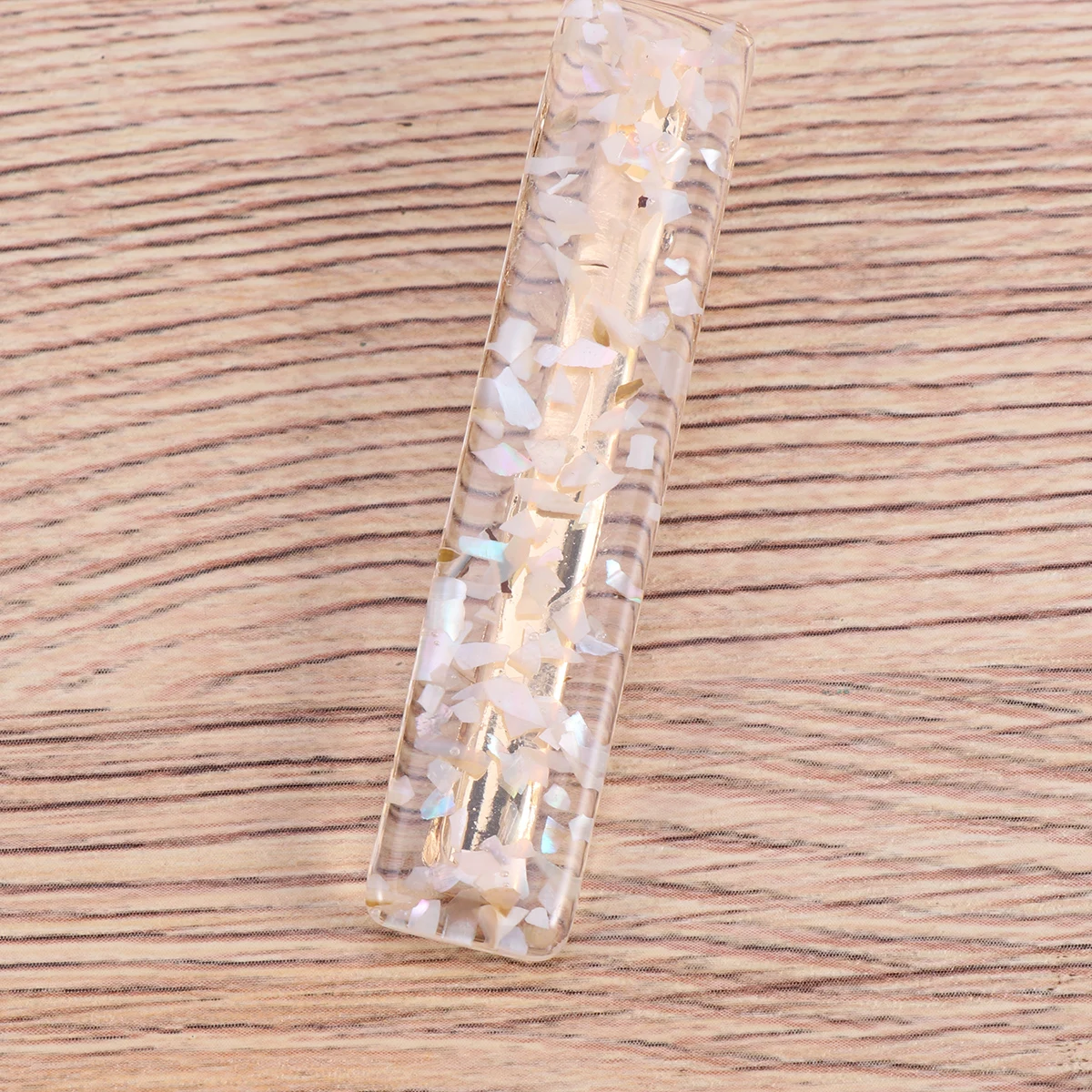 

3pcs Shell Crystal Hair Clips Duckbill Barrettes Jelly Color Bobby Hair Accessories For Ladies Women Beige Elegant Shine