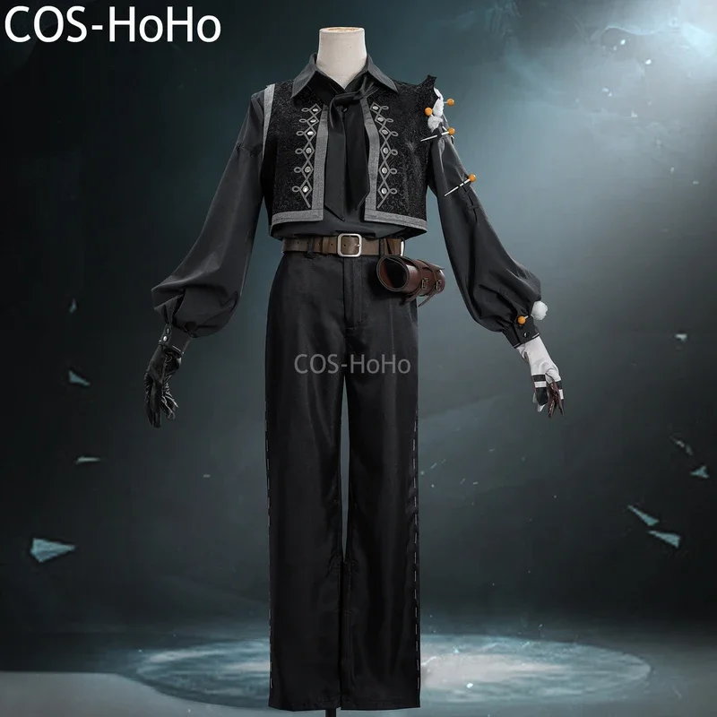 COS-HoHo Identity V Matthias Czernin Puppeteer Game Suit Handsome Uniform Cosplay Costume Halloween Party Role Play Outfit Men