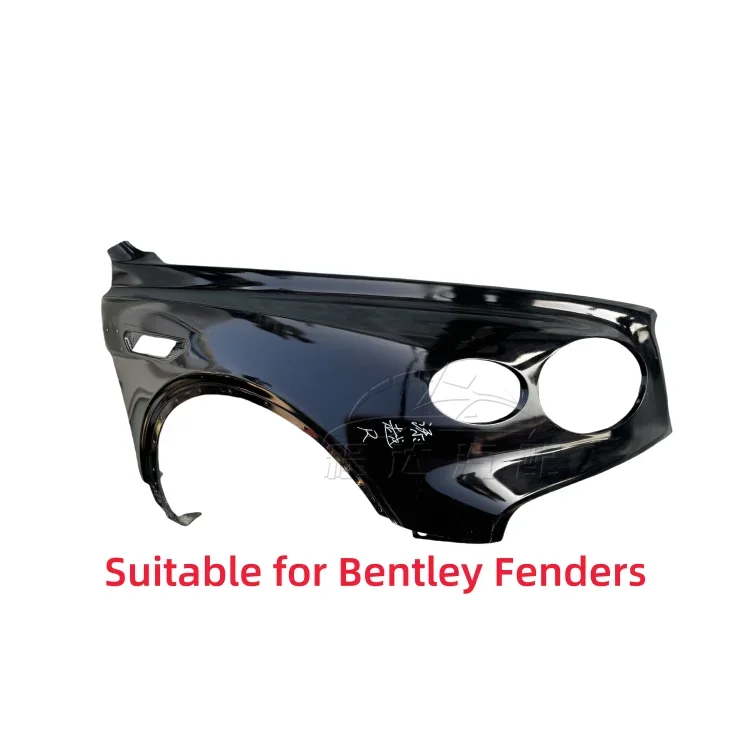 2022年式ベントレー・ベンテイガ用高品質フロントフェンダーライナーセット、金属・プラスチック素材、左右セット、フロントバンパーを含む