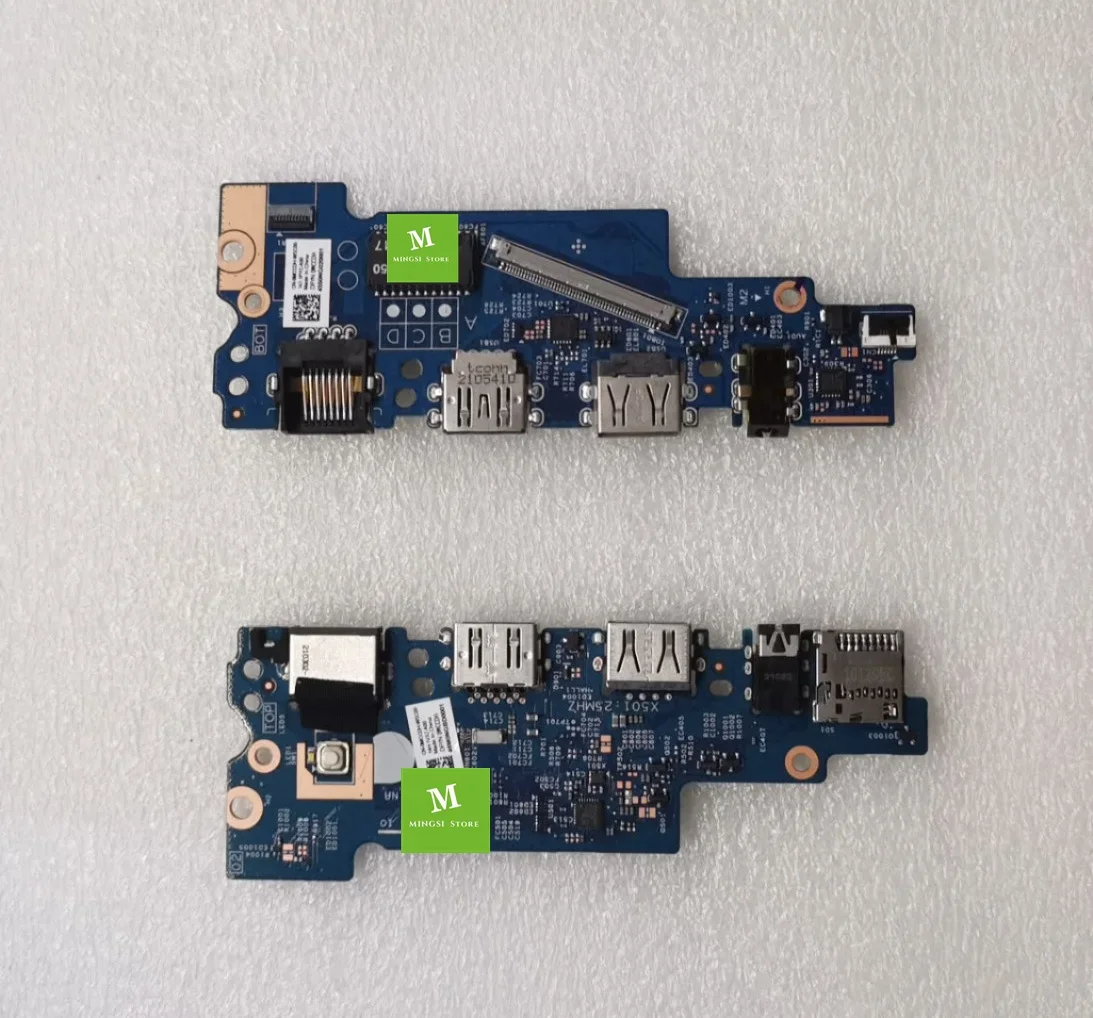 FOR DELL latitude 3520 E3520 Power Botton USB Audio Ethernet IO BOARD MCCDH 0MCCDH