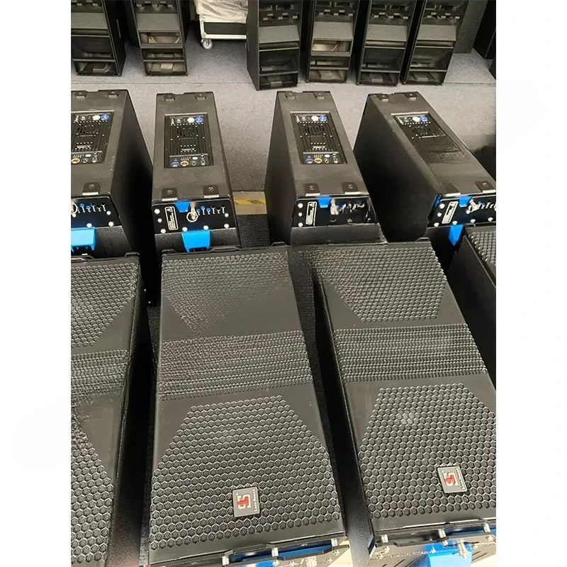 

Professional Audio Double 8 Inch Active Line Array System A8W Speaker Wedding Party Sound System