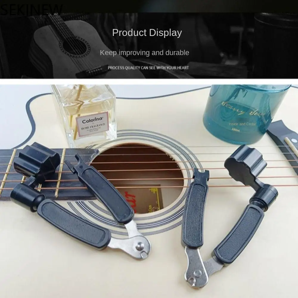 

Multifunction Guitar String Changer Guitar Accessories 3 in1 Guitar Winder String Clamp Winding Guitar Pin Puller