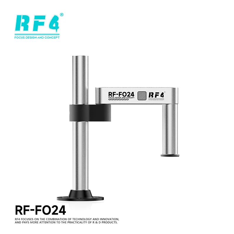 

RF4 RF-FO24 Поворотная подставка для микроскопа, совместимая с большинством микроскопов, многофункциональный кронштейн, складной кронштейн для инструментов