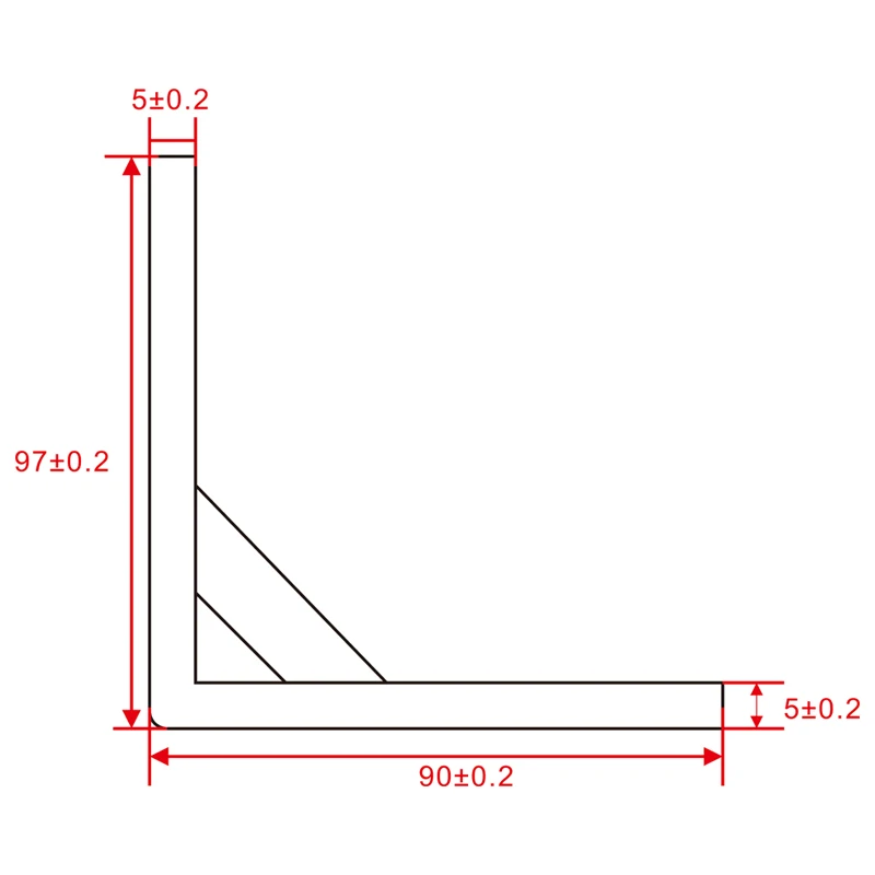 80 Flange Brushless Motor Base Horizontal Installation Right Angle Fixed Installation Base Motor