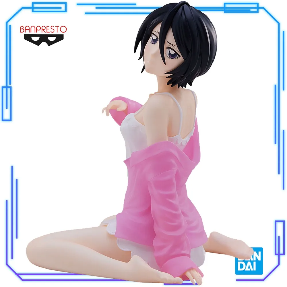 

In Stock Bandai Original Genuine Anime BLEACH Kuchiki Rukia Relax Time 11cm Banpresto Model Collection Toy Figures Birthday Gift