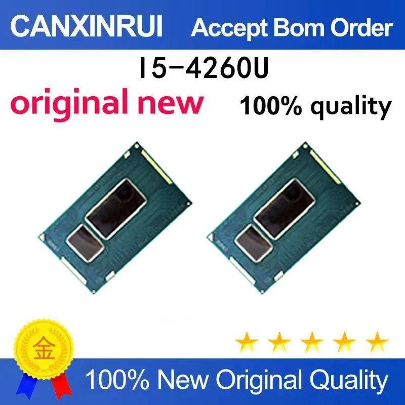 (5pcs-100pcs)SR16T BGA spot chip I5-4260U SR16T QEKA 1.40GHZ 4th generation I5 board CPU