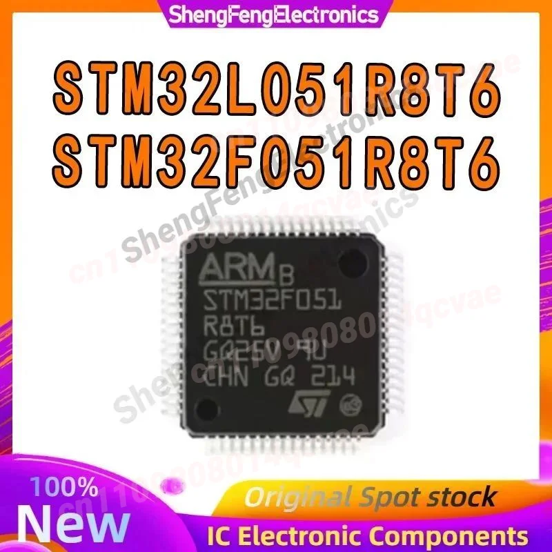 

Микроконтроллеры STM32F051R8T6, STM32L051R8T6, STM32F051R8, STM32L051R8, STM32F051R, STM32L051R, STM32F051, STM32L051, STM32F, STM32L (чипы IC MCU)